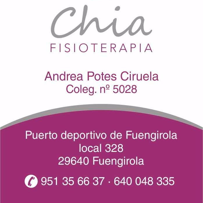 Chia Fisioterapia. Rehabilitadores en Fuengirola