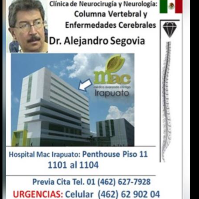 Dr. Alejandro Segovia. Neurocirujanos en Irapuato